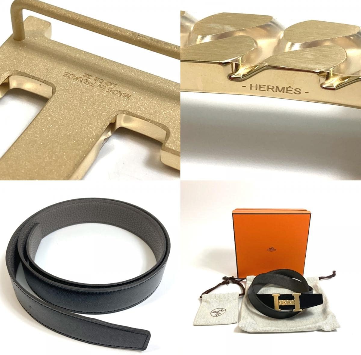 あーたん様専用)【エルメス】HERMES Hバックル リバーシブルベルト
